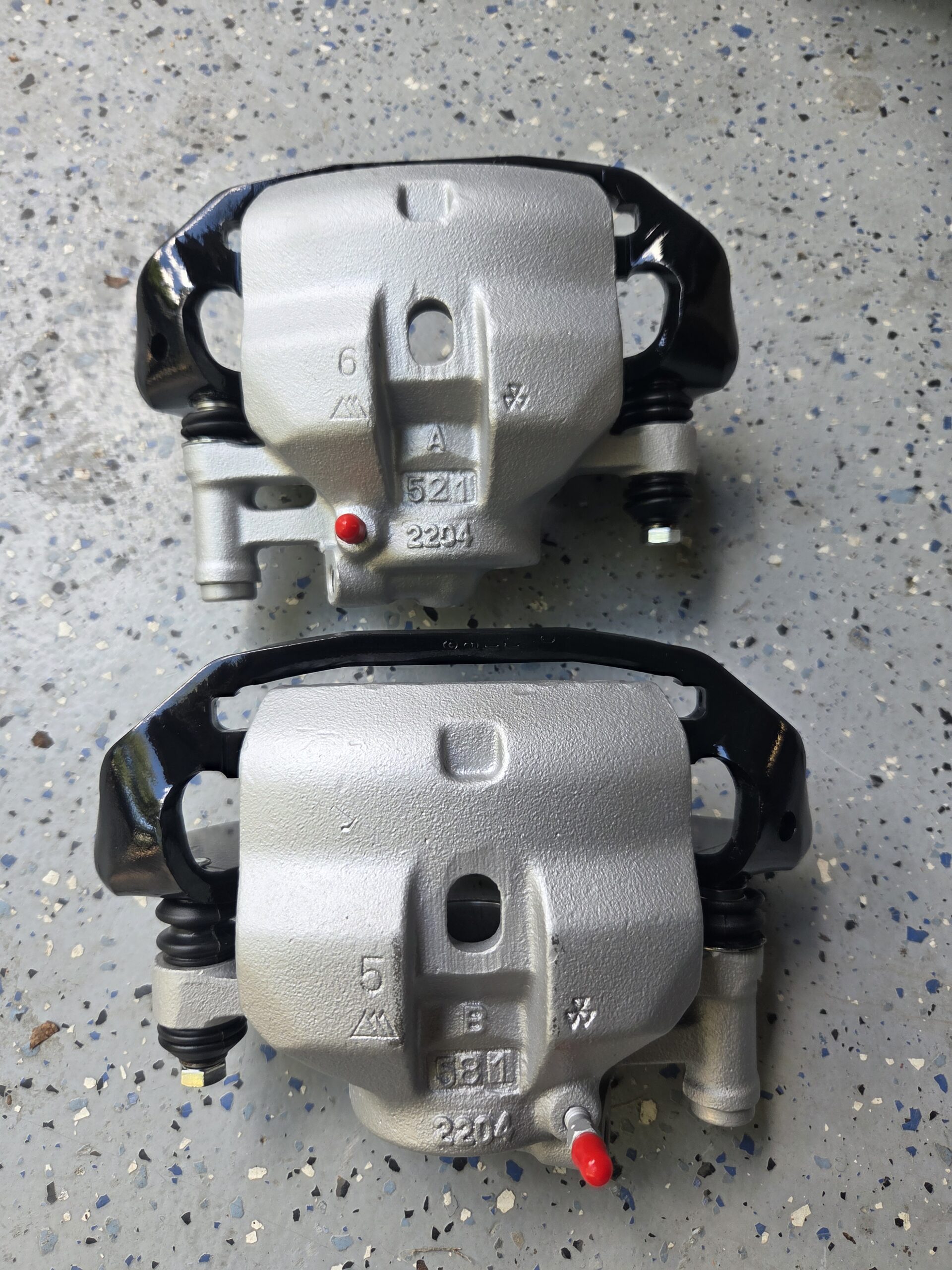 front calipers rebuild