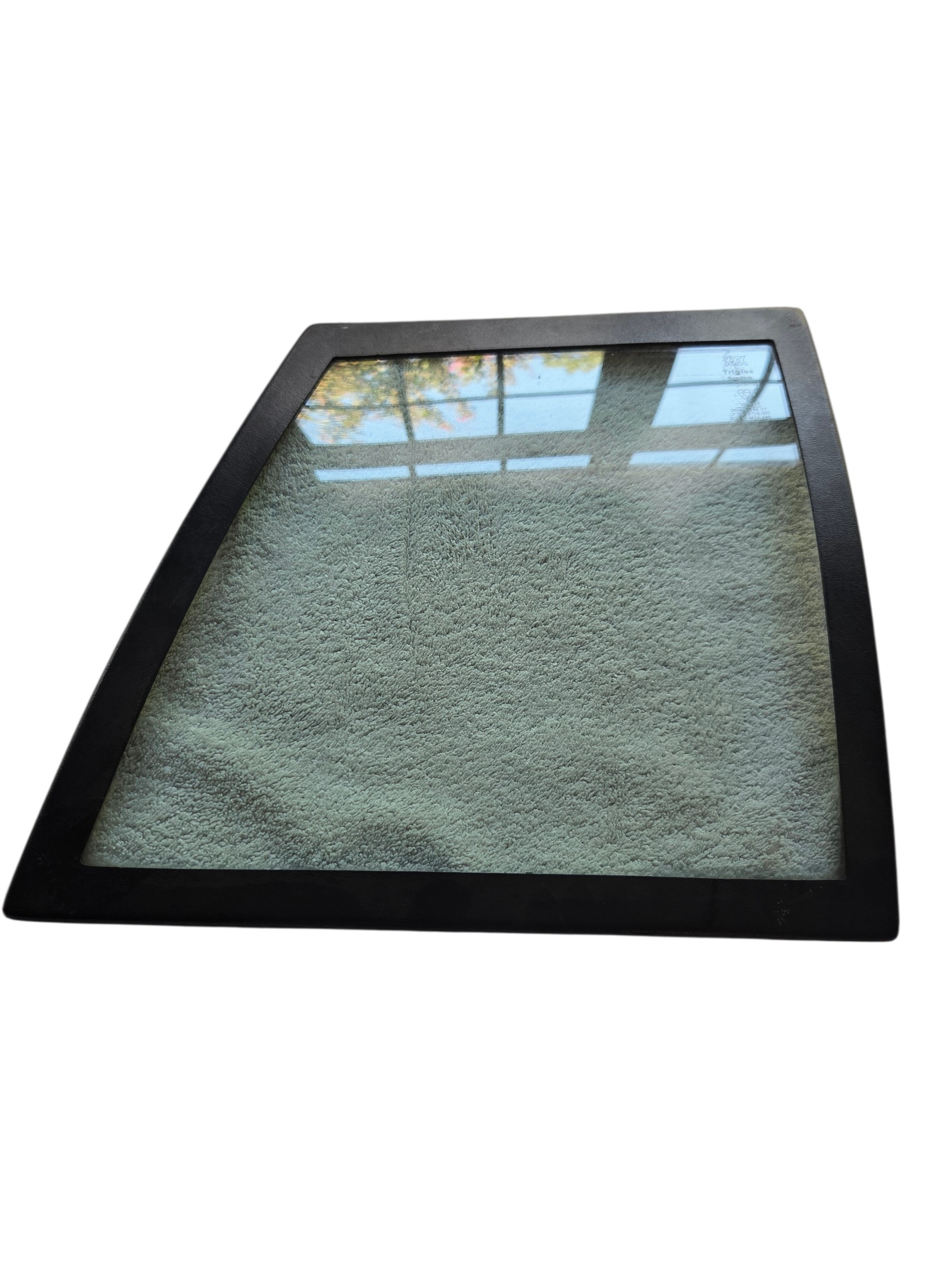 A079ll4548F - Glass, Rear 1/4 Light, RH, Clear, With Trim
