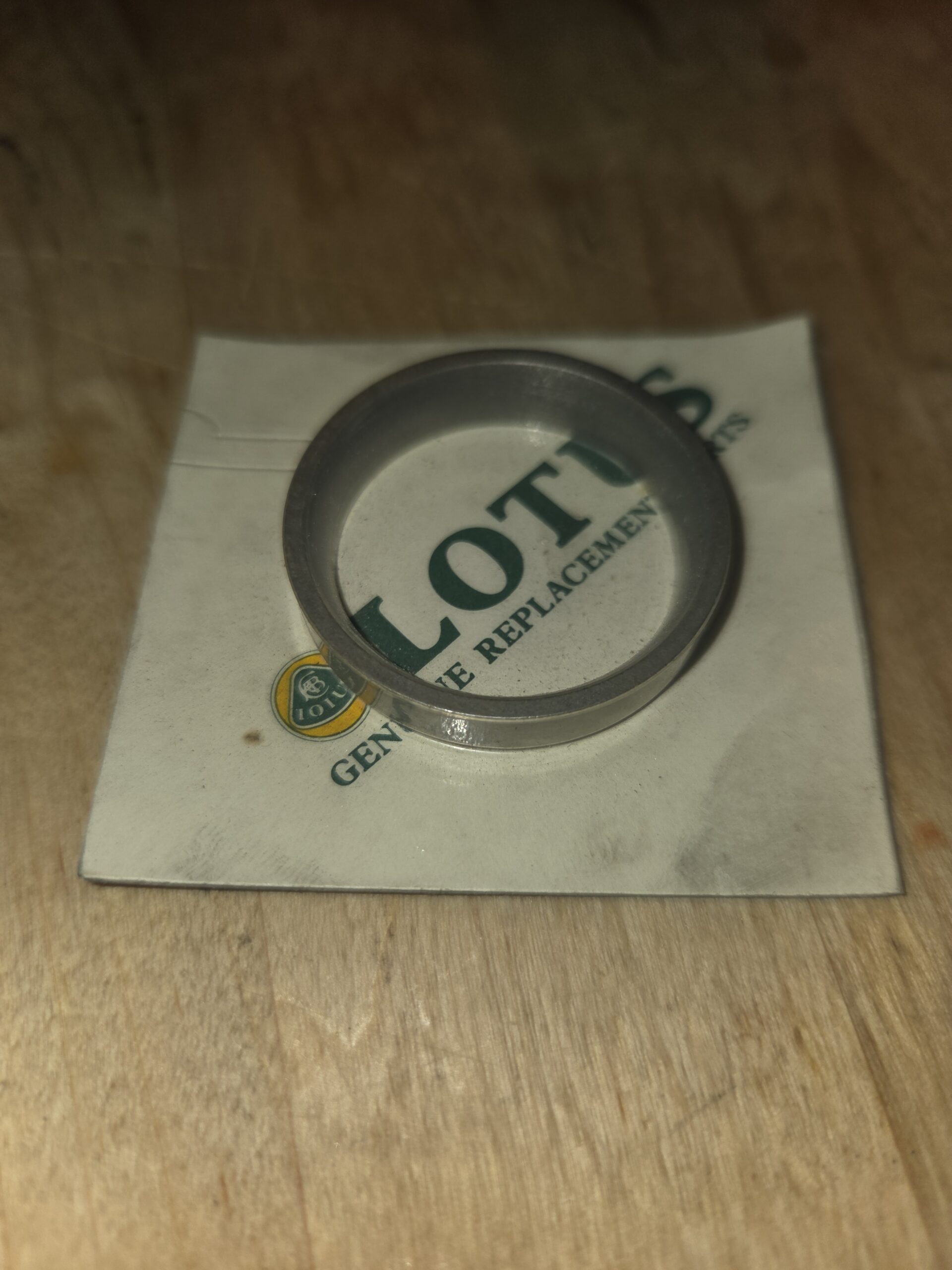A912E2011F - Inlet Valve Seat Insert, +0.001 in. O/D, Lotus 912